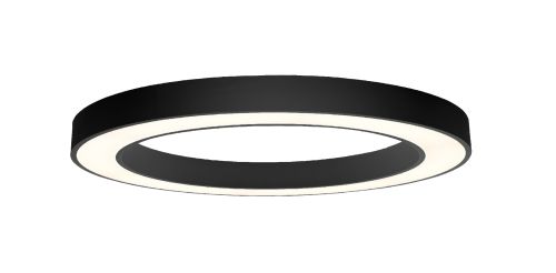Πλαφονιέρα Apollo LED 38W 3000K Μαύρο Viokef